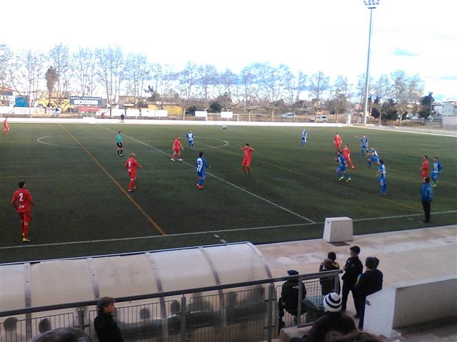 Jornada 17 SEGONA CATALANA GRUP 6. Diumenge 15 de gener: CD LA CAVA 0 - CF AMPOSTA  2